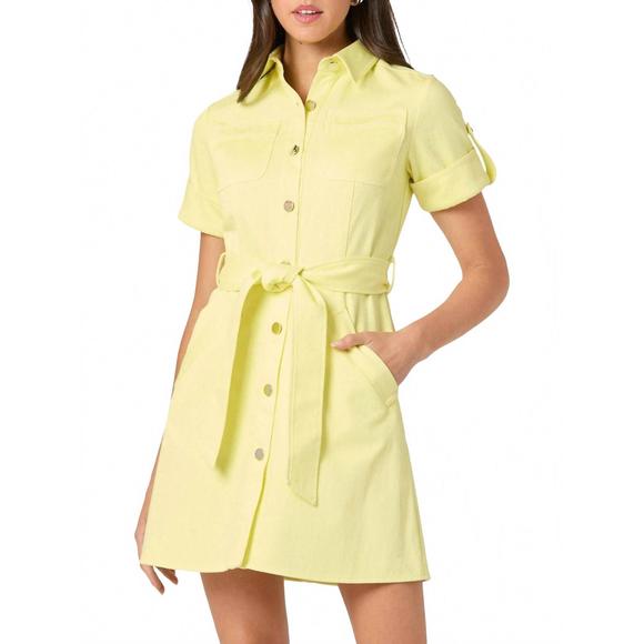 SHOSHANNA Dresses & Skirts - NEW SHOSHANNA corie denim mini shirtdress in sunburst
